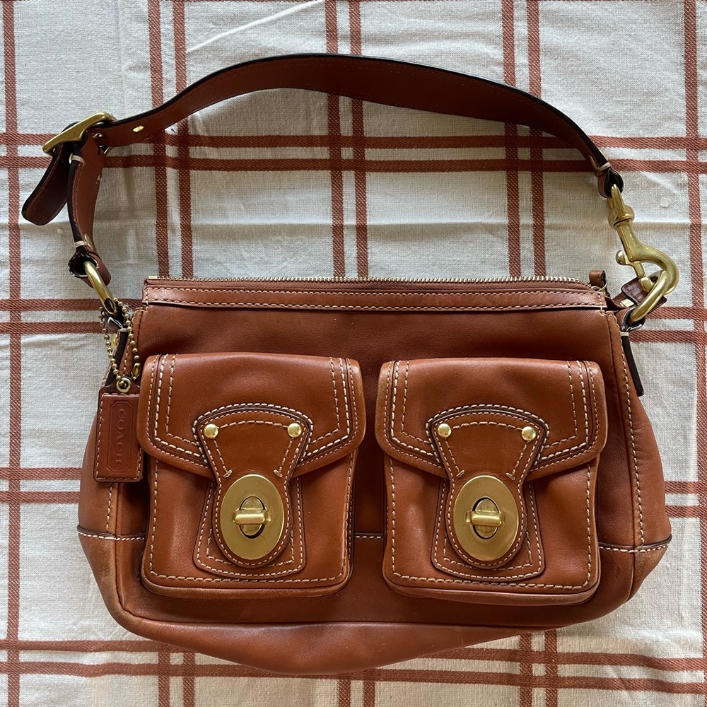 *Vintage* Coach 65th Anniversary
Legacy Vachetta Leather
Shoulder Bag F12868
